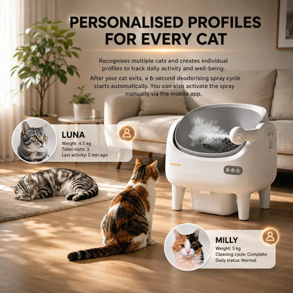 ELOS Kozmetik POKPAW Akıllı Kedi Tuvaleti